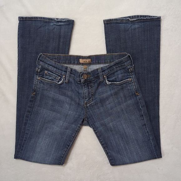 See Thru Soul Y2K Low Rise Jeans - Picture 3 of 7